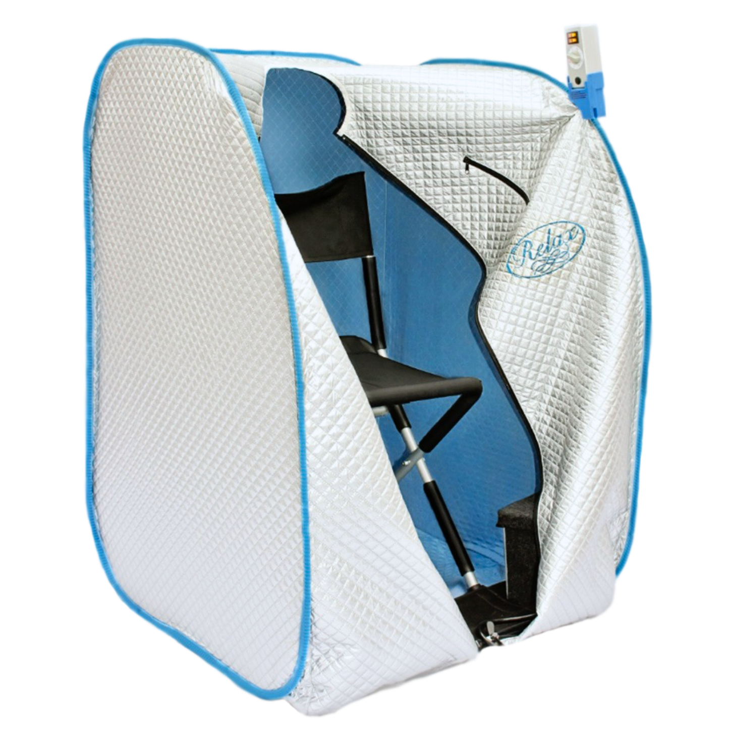 Silver Elite Far Infrared Sauna | Portable Home Sauna for Relaxation & Muscle Recovery
