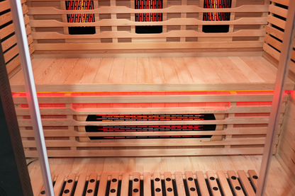 Blisspod Venetian RED 3-Person Full-Spectrum Infrared Sauna