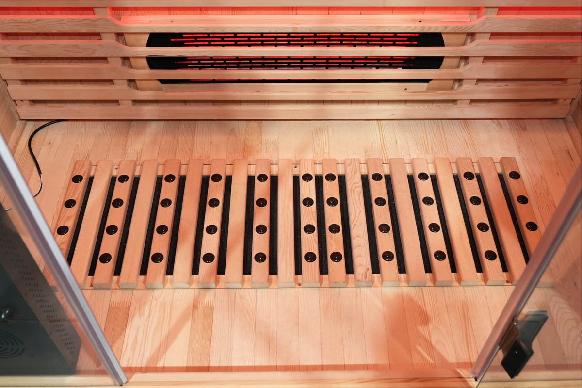 Blisspod Venetian RED 3-Person Full-Spectrum Infrared Sauna