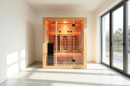 Blisspod Venetian RED 3-Person Full-Spectrum Infrared Sauna