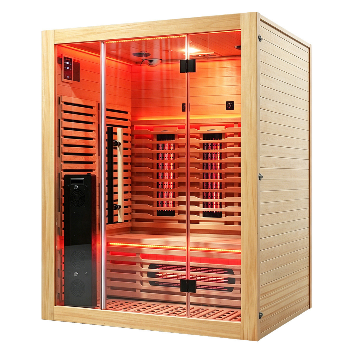 Blisspod Venetian RED 3-Person Full-Spectrum Infrared Sauna