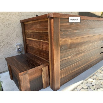 Handcrafted Redwood Cold Plunge Tub with Chiller