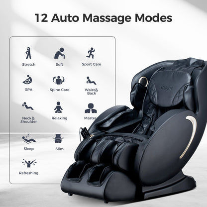 BOSSCARE 3D Zero-Gravity Full-Body Shiatsu Massage Chair