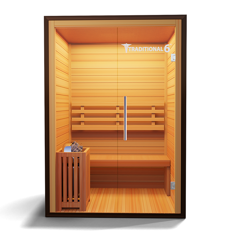 Medical Saunas Traditional 6 Two-Person Steam Sauna