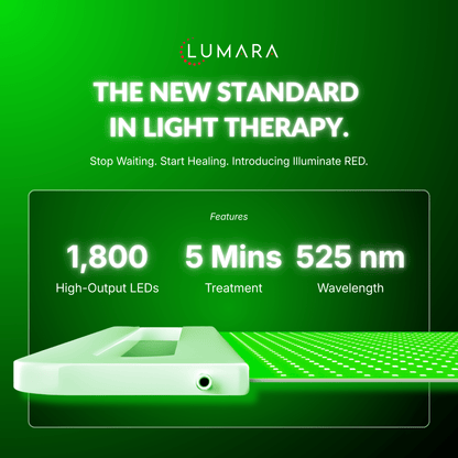 Lumara Illuminate Green V1 – Green Light Therapy Panel