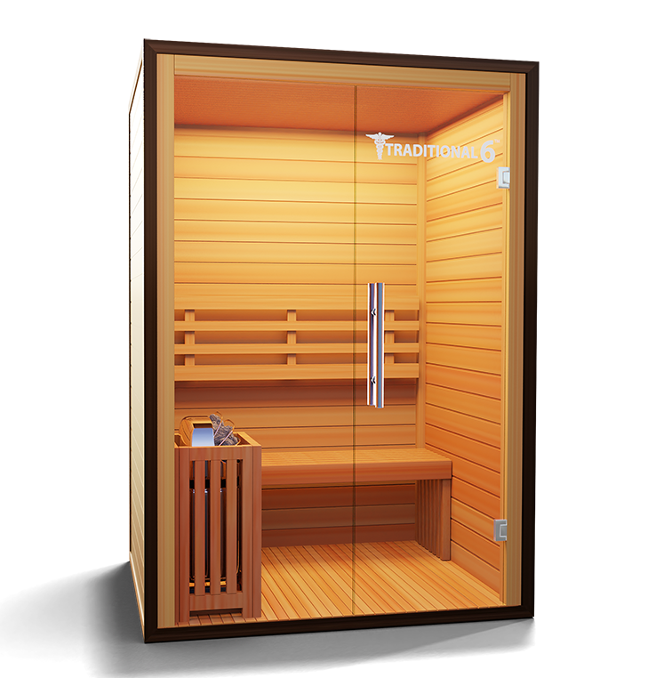 Medical Saunas Traditional 6 Two-Person Steam Sauna