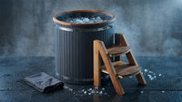 Cold Therapy 1 Person Ice Bath 118 Gallon Cold Plunge 37.5" X 33.25" — Lifestyle