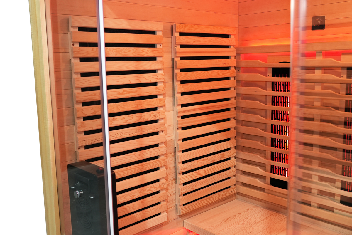 Blisspod Venetian RED 3-Person Full-Spectrum Infrared Sauna