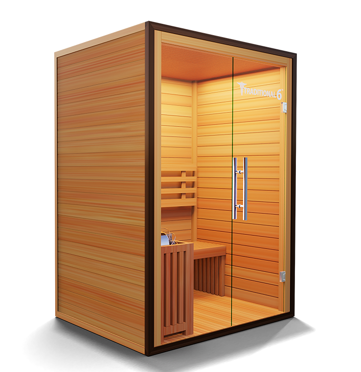 Medical Saunas Traditional 6 Two-Person Steam Sauna
