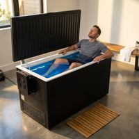 Cold Plunge Tub Designed for Daily Recovery, Built-In Compressor, Ozone Disinfection, Winterized to -20F — Lifestyle