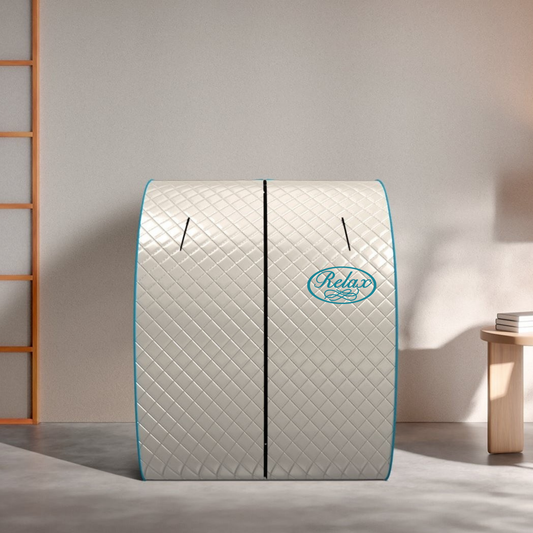 Silver Elite Far Infrared Sauna | Portable Home Sauna for Relaxation & Muscle Recovery