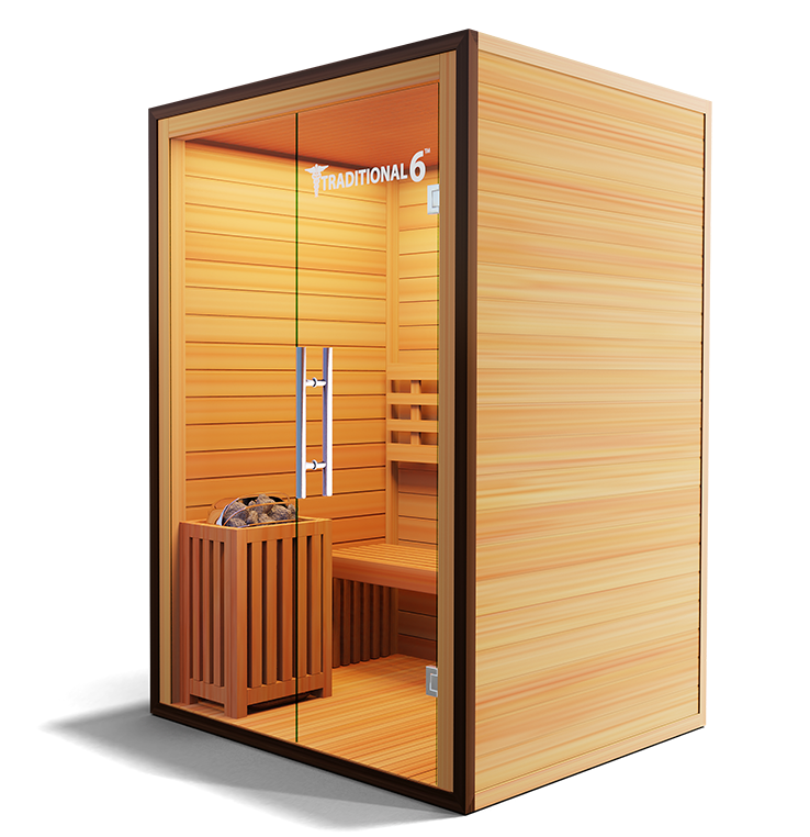 Medical Saunas Traditional 6 Two-Person Steam Sauna