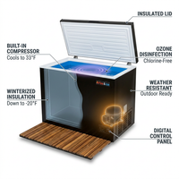 Cold Plunge Tub Designed for Daily Recovery, Built-In Compressor, Ozone Disinfection, Winterized to -20F — How It Works