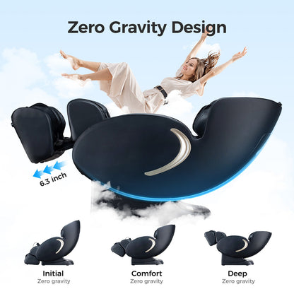 BOSSCARE 3D Zero-Gravity Full-Body Shiatsu Massage Chair