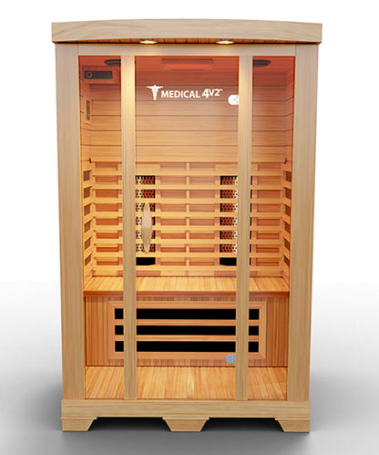 Medical Saunas Medical 4 Two-Person Full-Spectrum Infrared Sauna