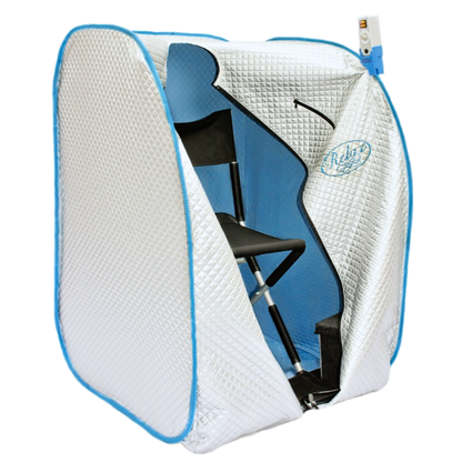 Silver Elite Far Infrared Sauna | Portable Home Sauna for Relaxation & Muscle Recovery