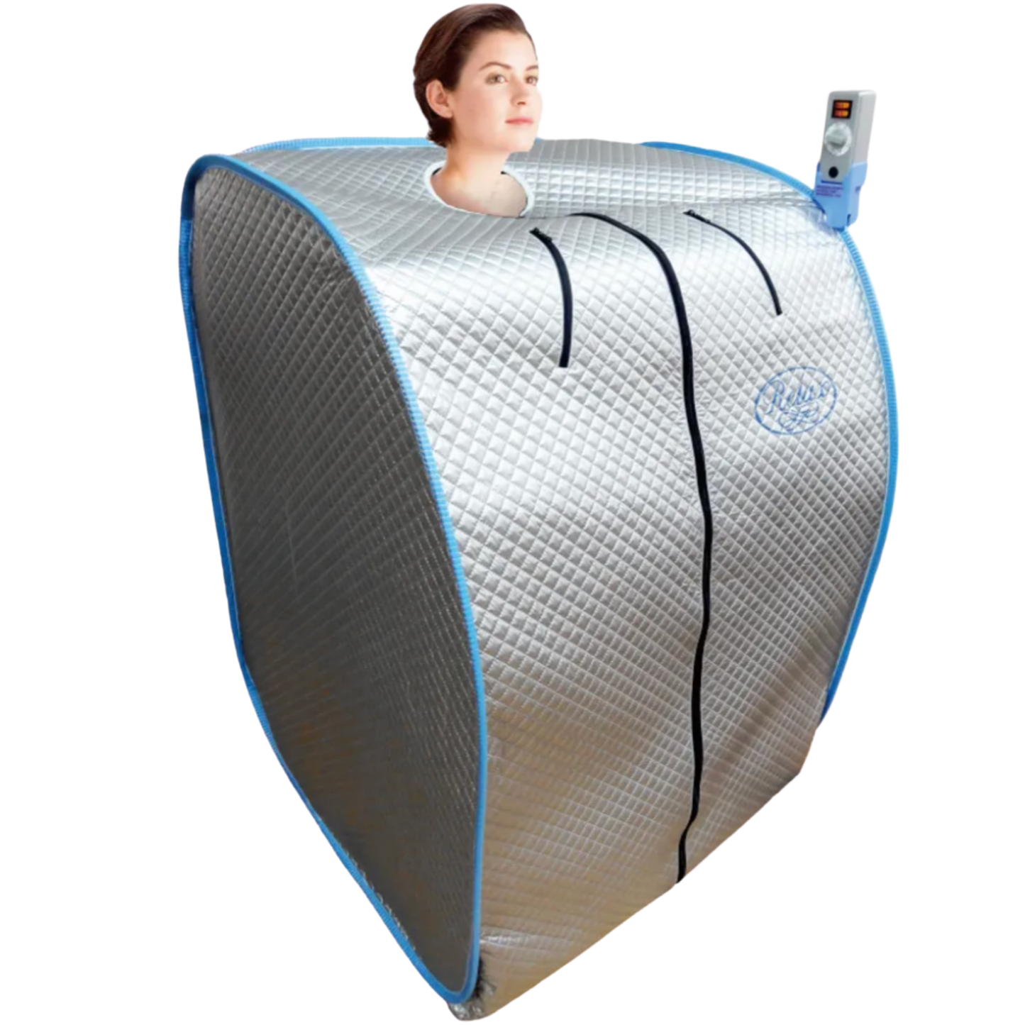 Silver Elite Far Infrared Sauna | Portable Home Sauna for Relaxation & Muscle Recovery