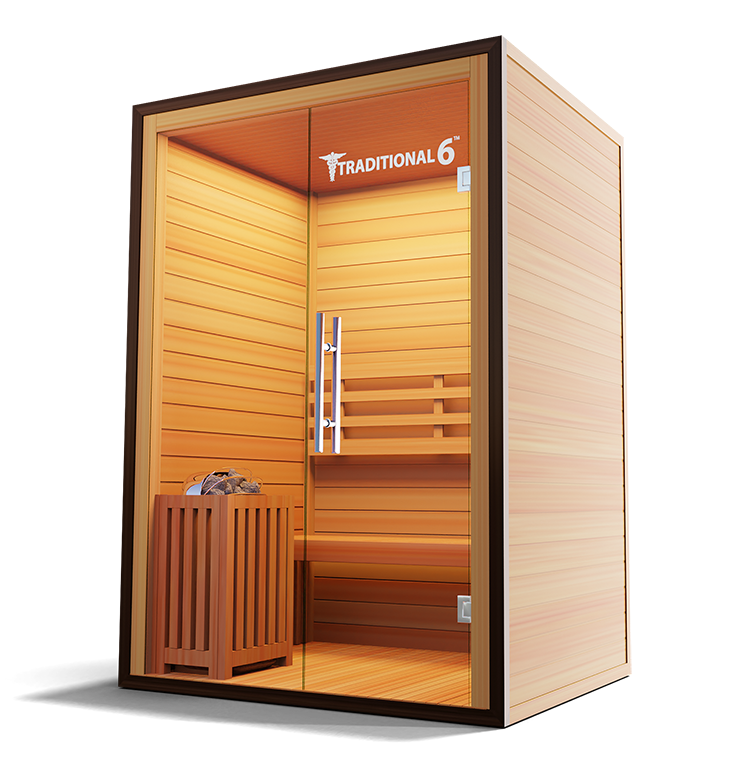 Medical Saunas Traditional 6 Two-Person Steam Sauna