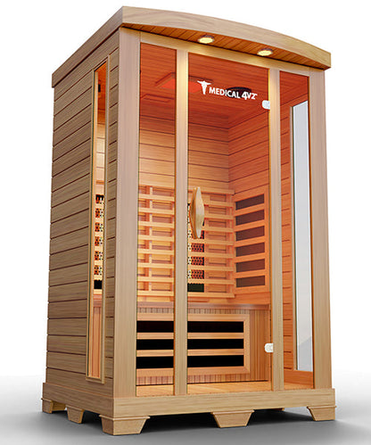 Medical Saunas Medical 4 Two-Person Full-Spectrum Infrared Sauna
