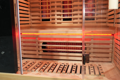Blisspod Venetian RED 3-Person Full-Spectrum Infrared Sauna