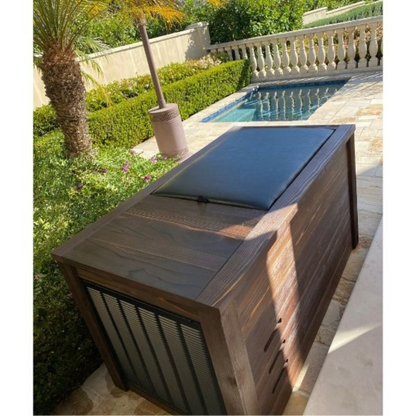 Handcrafted Redwood Cold Plunge Tub with Chiller