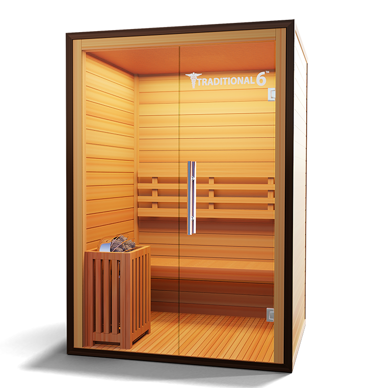 Medical Saunas Traditional 6 Two-Person Steam Sauna