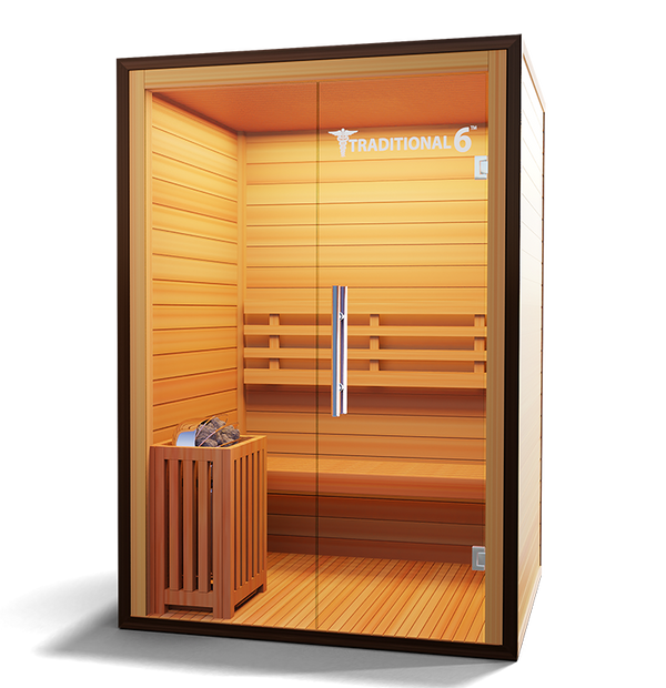 Medical Saunas Traditional 6 Two-Person Steam Sauna