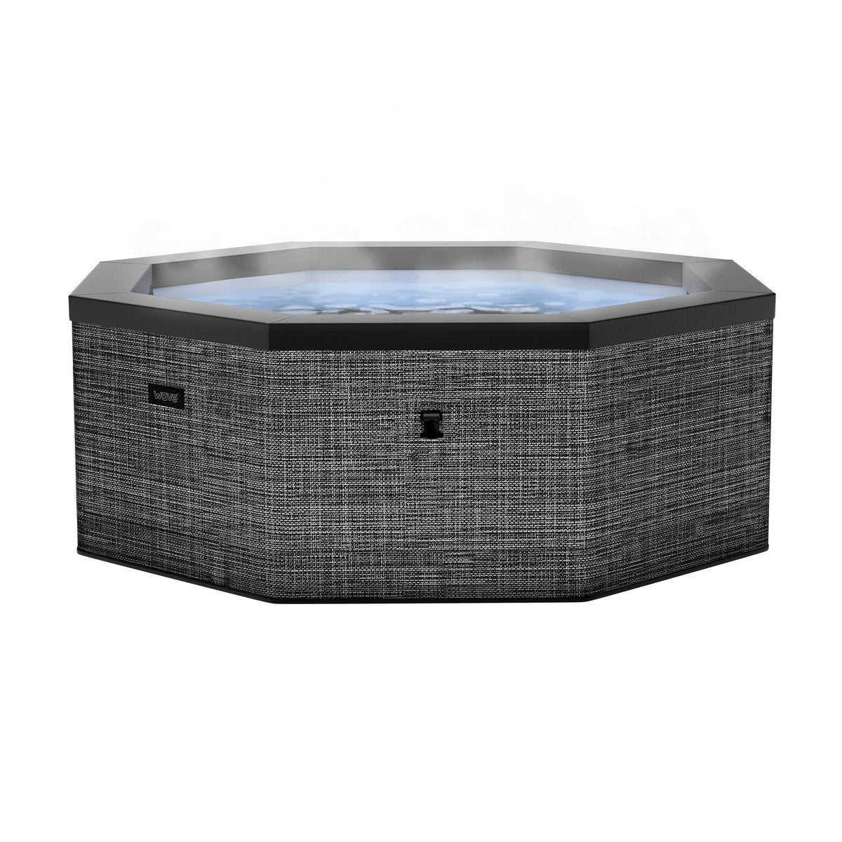 Wave Como 6-Person Eco Foam Hot Tub – Flint Grey