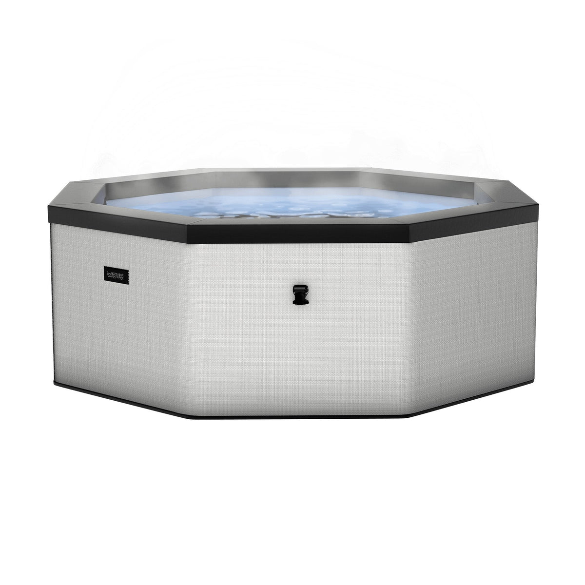 Wave Como 6-Person Eco Foam Hot Tub – Flint Grey