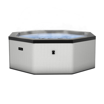 Wave Como 6-Person Eco Foam Hot Tub – Flint Grey