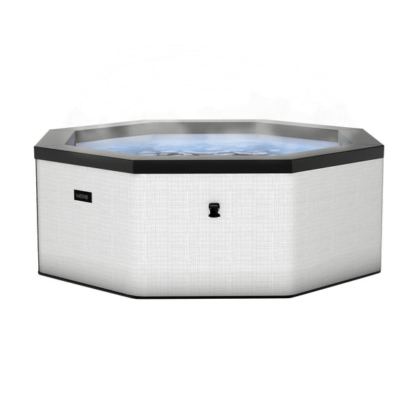 Wave Como 6-Person Eco Foam Hot Tub – Flint Grey