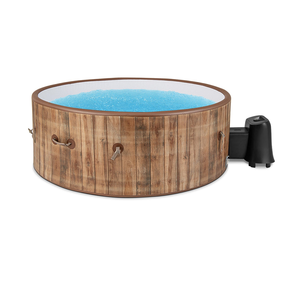 DirectDeals 4–6 Person Inflatable Hot Tub Spa with 120 Air Jets