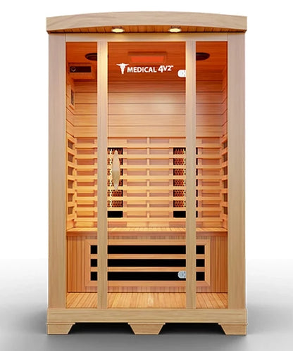 Medical Saunas Medical 4 Two-Person Full-Spectrum Infrared Sauna