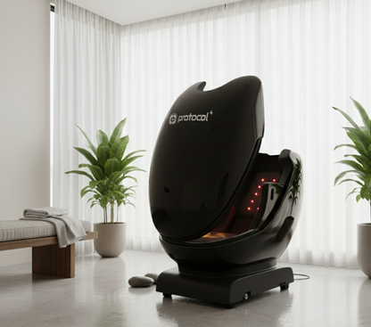 Cocoon Infrared Heat, Red Light and PEMF Wellness System