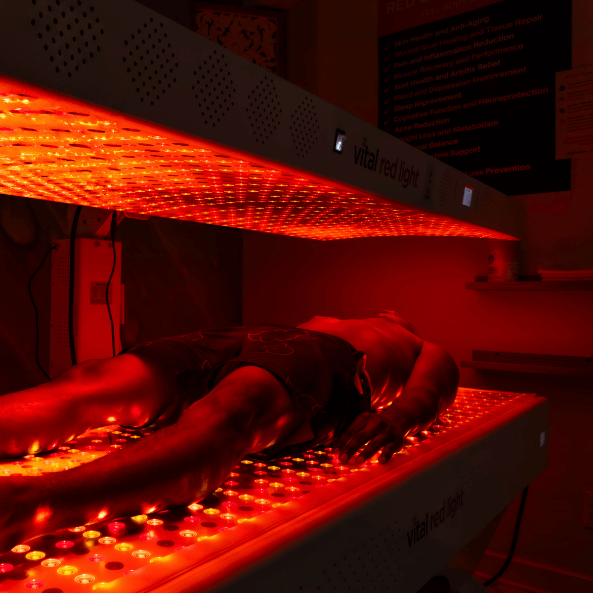 Vital Bed 9-Wavelength Full-Body Light Therapy System