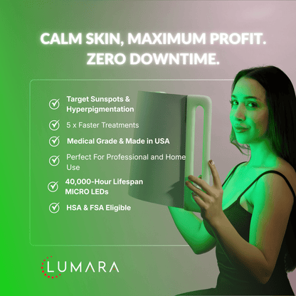 Lumara Illuminate Green V1 – Green Light Therapy Panel