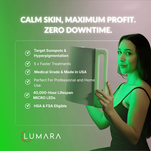 Lumara Illuminate Green V1 – Green Light Therapy Panel
