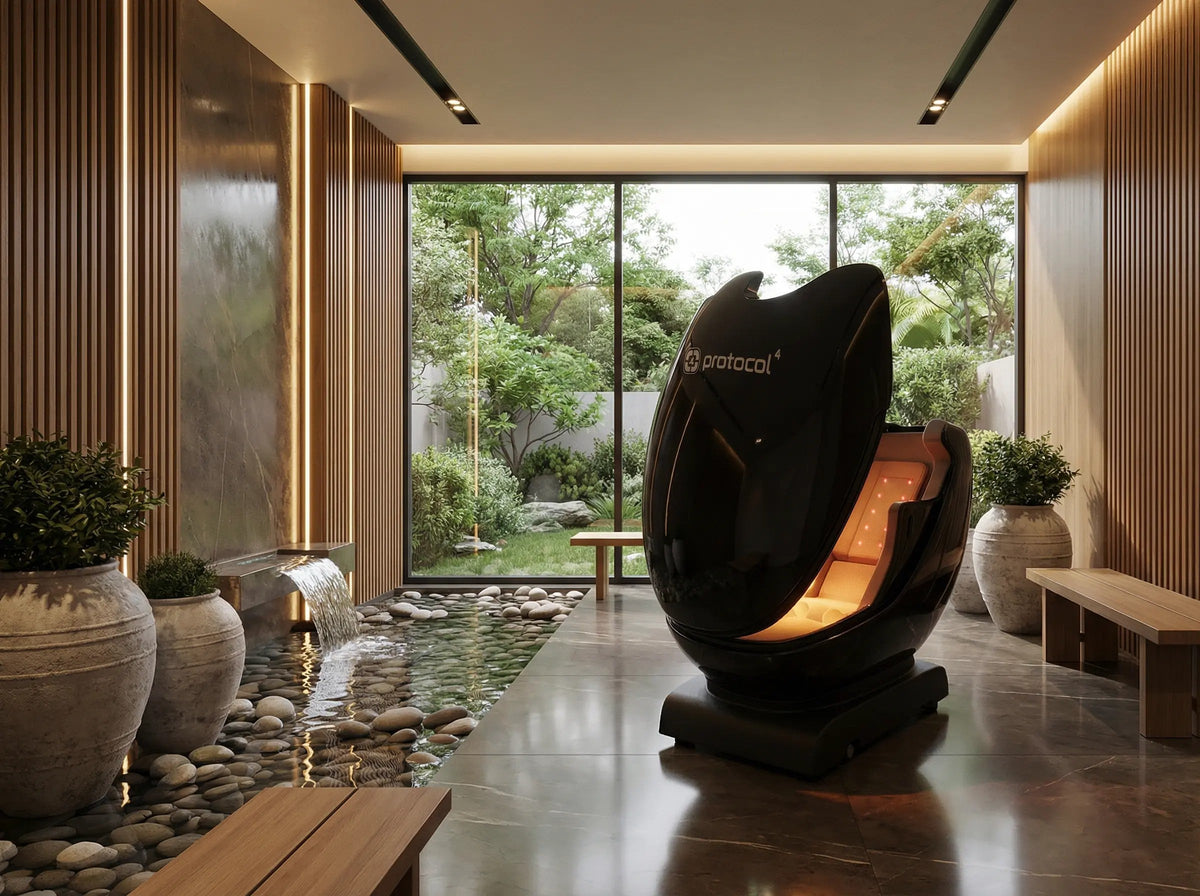 Cocoon Infrared Heat, Red Light and PEMF Wellness System