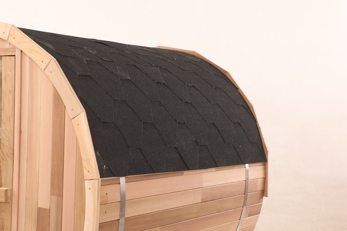 Blisspod Prague 4–6 Person Red Cedar Barrel Sauna