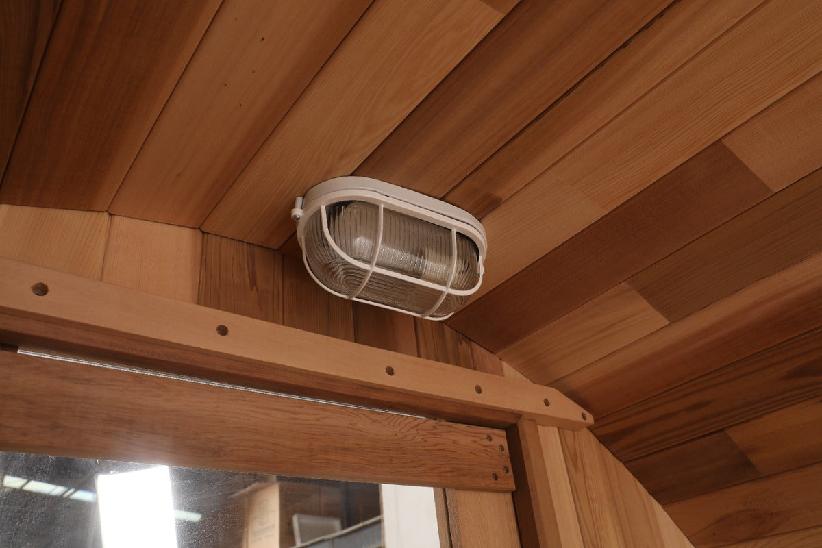 Blisspod Prague 4–6 Person Red Cedar Barrel Sauna