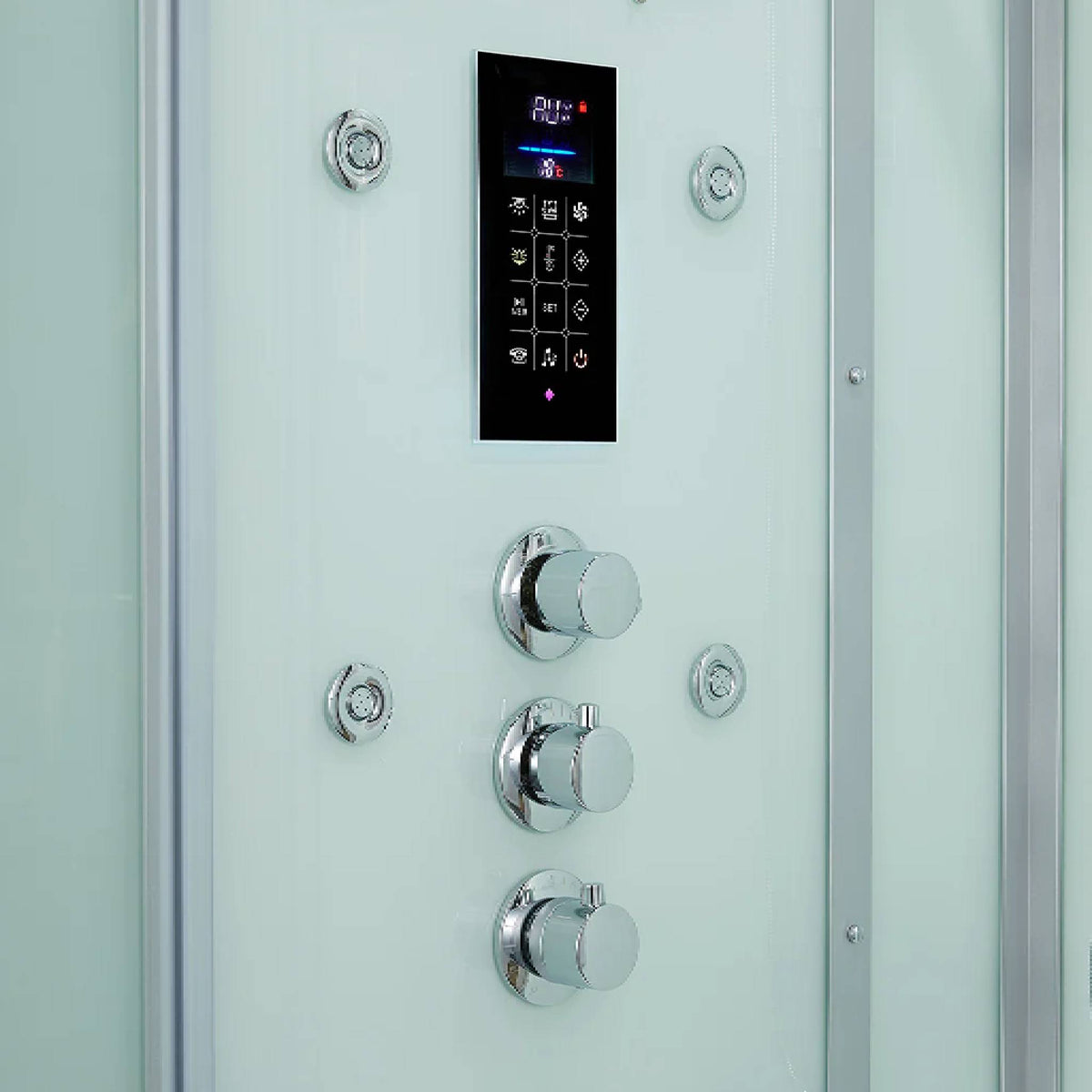 Maya Bath Platinum Arezzo 37-Inch Steam Shower with Android Tablet