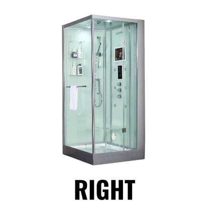 Maya Bath Platinum Arezzo 37-Inch Steam Shower with Android Tablet