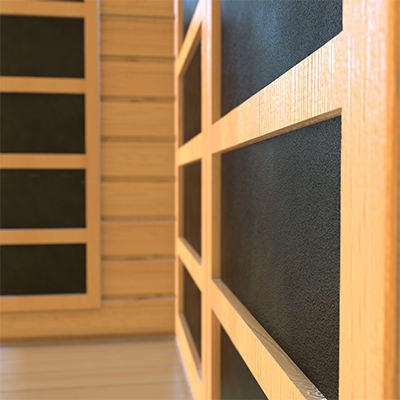 Medical Saunas Medical 4 Two-Person Full-Spectrum Infrared Sauna