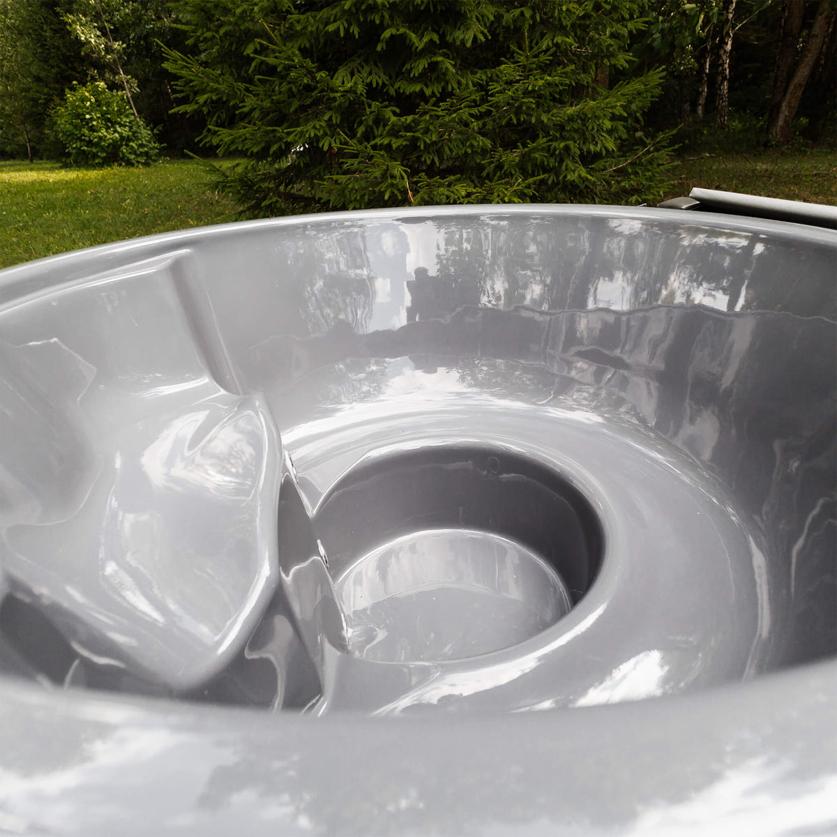 4-Person ThermoWood Wood-Fired Hot Tub