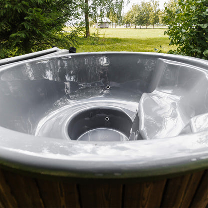 4-Person ThermoWood Wood-Fired Hot Tub