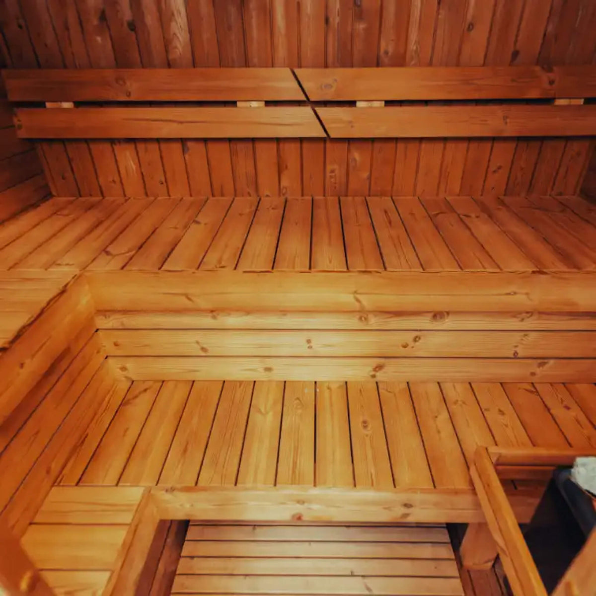 4-Person Outdoor ThermoWood Sauna Kit