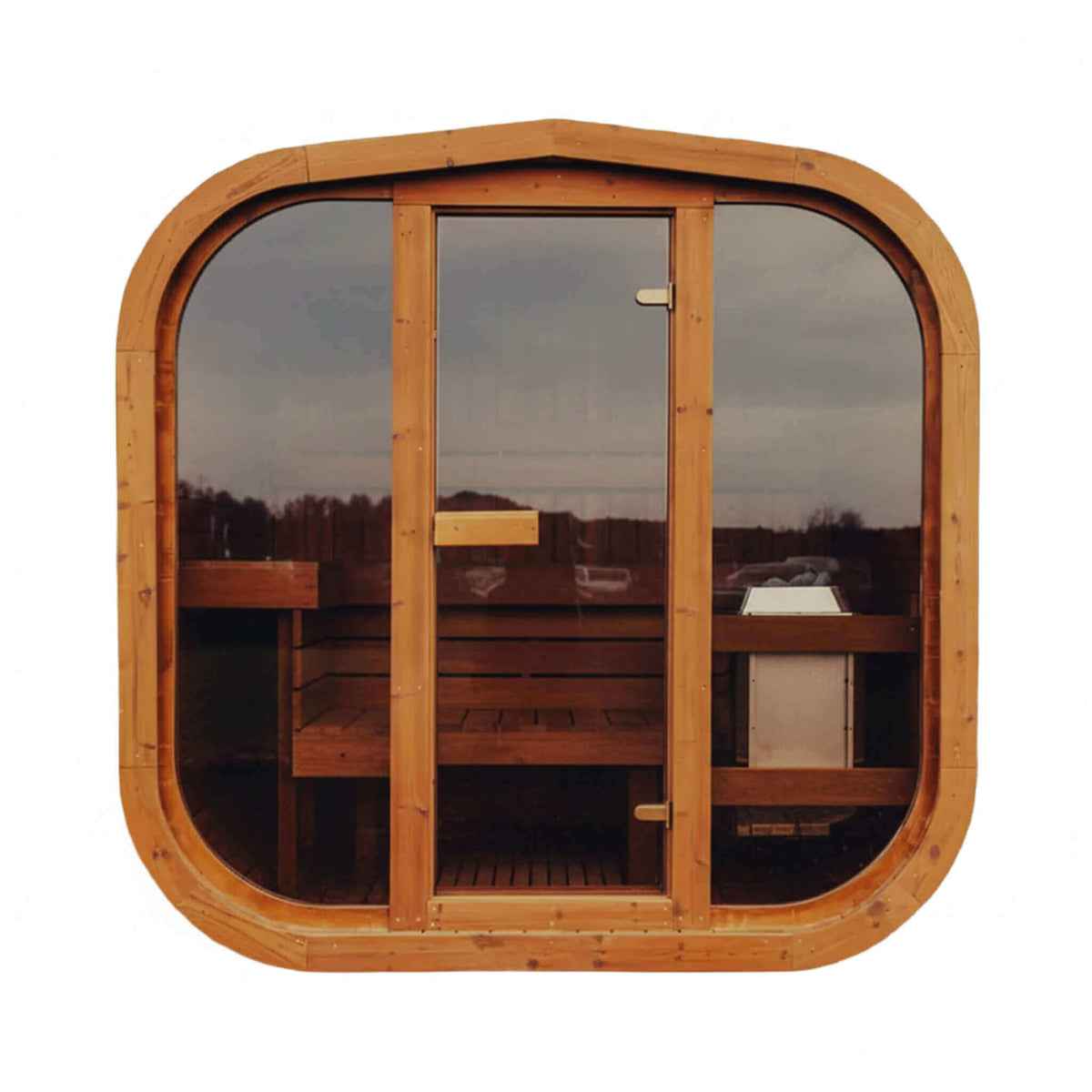 6-Person Outdoor ThermoWood Sauna Kit