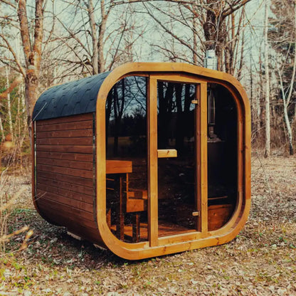 6-Person Outdoor ThermoWood Sauna Kit